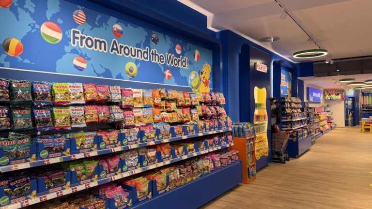 HARIBO Shop Bonn Innen, Süßwarensortiment