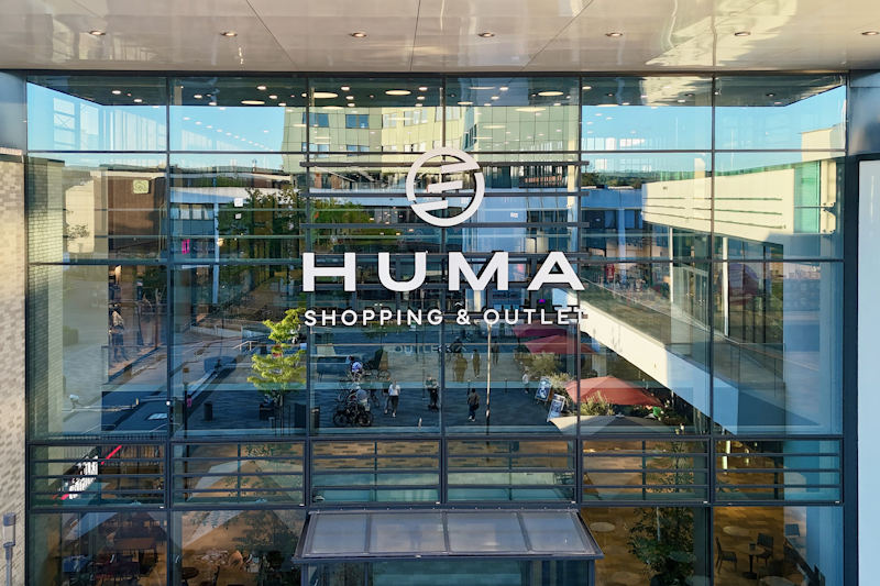 HUMA Shopping & Outlet Sankt Augustin, Außenansicht